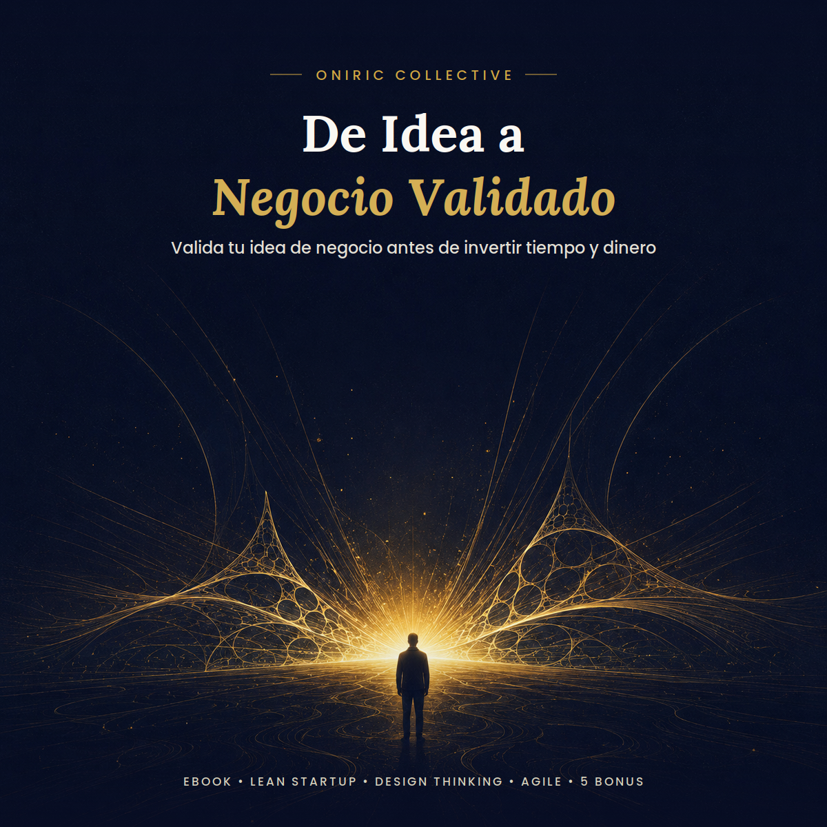 Portada del ebook De Idea a Negocio Validado, Oniric Collective